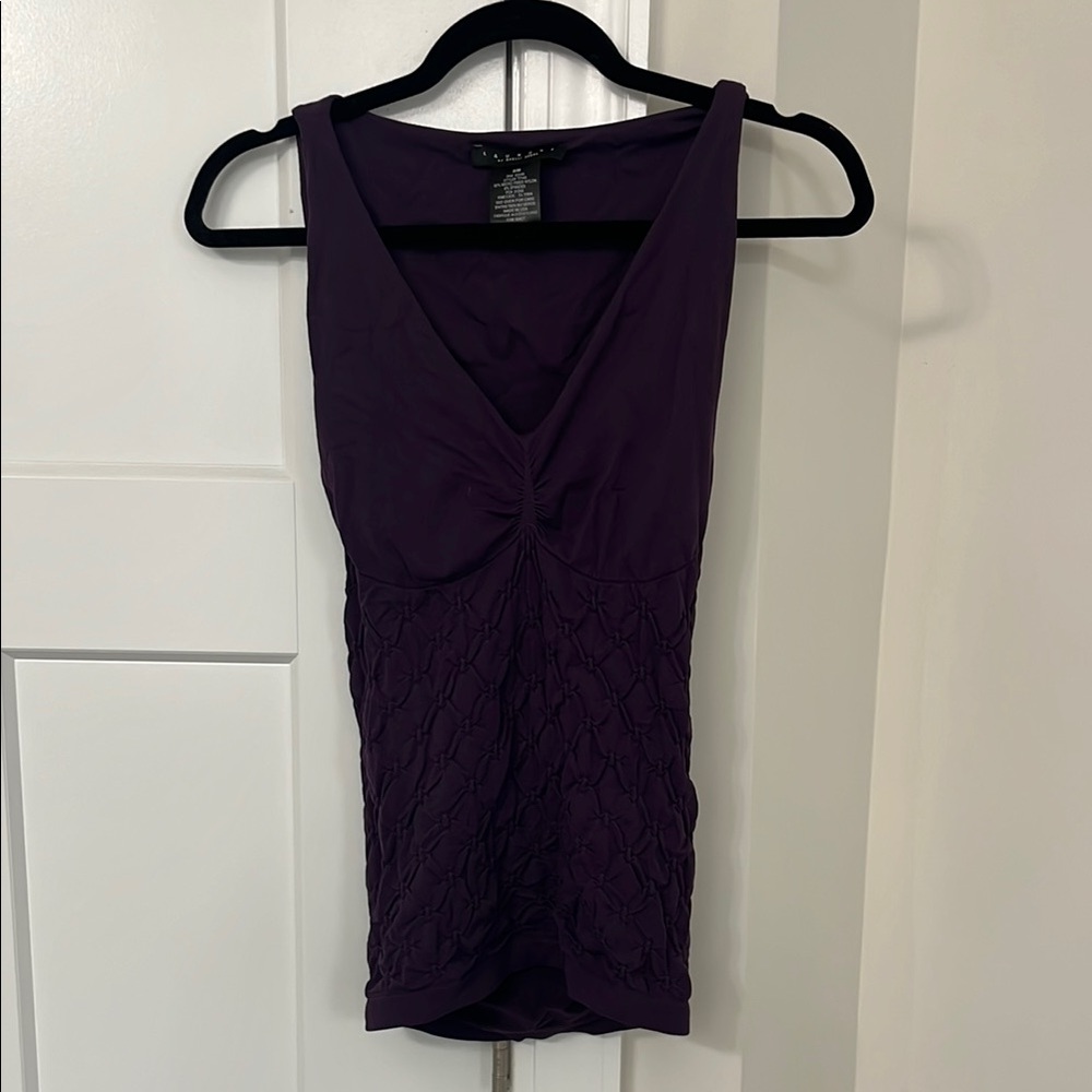 Laundry Purple Sleeveless Top